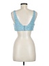 showpo 100% Polyester Blue Sleeveless Top Size 6 - photo 2