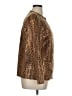 Alfred Dunner 100% Polyester Animal Print Gold Jacket Size 16 - photo 4