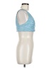 showpo 100% Polyester Blue Sleeveless Top Size 6 - photo 4