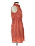 Forever 21 100% Polyester Solid Orange Casual Dress Size S - photo 4
