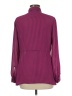 MICHAEL Michael Kors Burgundy Long Sleeve Blouse Size 6 - photo 2