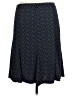 Talbots Polka Dots Blue Casual Skirt Size 16 - photo 2