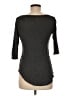 Lyss Loo Gray 3/4 Sleeve Top Size M - photo 2
