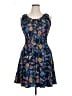 Lapis 100% Rayon Paisley Blue Casual Dress Size XL - photo 1