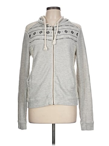 Miss Me Zip Up Hoodie (view 1)