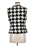 CAbi Houndstooth Ivory Vest Size M - photo 2