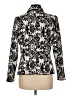 Jackie Jon 100% Polyester Print Ivory Blazer Size 8 - photo 2