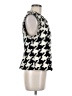 CAbi Houndstooth Ivory Vest Size M - photo 4