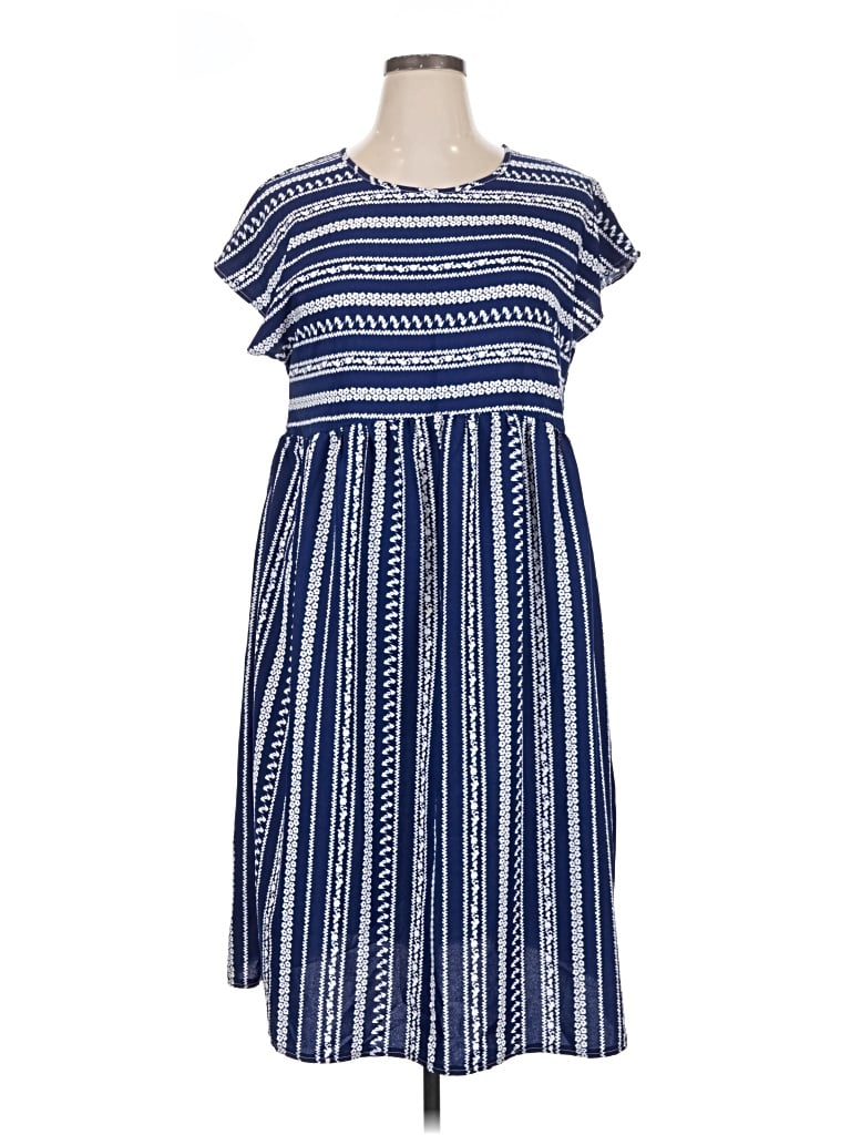 Pre-owned Emery Rose Casual Dress In Blue