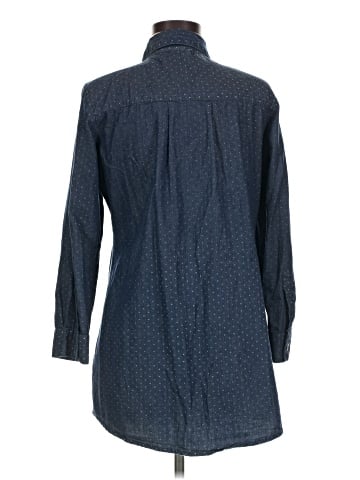 En Creme Long Sleeve Button-Down Shirt (view 2)