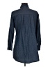 En Creme 100% Cotton Polka Dots Blue Long Sleeve Button-Down Shirt Size M - photo 2