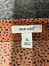 Nine West 100% Polyester Animal Print Brown Casual Skirt Size XL - photo 4