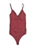 Lulus Burgundy Bodysuit Size S - photo 1
