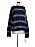 Free People Stripes Blue Wool Pullover Sweater Size S - photo 1