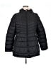 Bebe 100% Nylon Solid Black Coat Size XL - photo 1