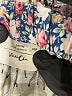 Unbranded 100% Cotton Print Blue Casual Pants Size XXS - photo 7