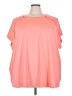 LIVI Orange Short Sleeve Top Size 26 - 28 Plus - photo 1