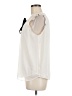 Ann Taylor LOFT 100% Polyester Ivory Sleeveless Blouse Size M - photo 5