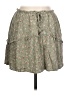 Unbranded 100% Rayon Floral Green Casual Skirt Size L - photo 1