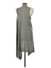 Double Zero 100% Polyester Gray Kimono Size L - photo 2