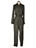 Silence and Noise Solid Green Jumpsuit Size S - photo 1
