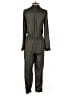 Silence and Noise Solid Green Jumpsuit Size S - photo 2