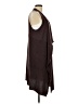 Double Zero 100% Polyester Brown Kimono Size L - photo 4