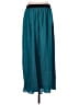 Laundry by Shelli Segal 100% Polyester Solid Teal Silk Skirt Size S - photo 2