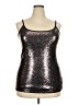 Torrid Silver Sleeveless Top Size 2X Plus (2) - photo 1