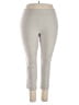 Avenue Solid Gray Active Pants Size 18 Plus - photo 1