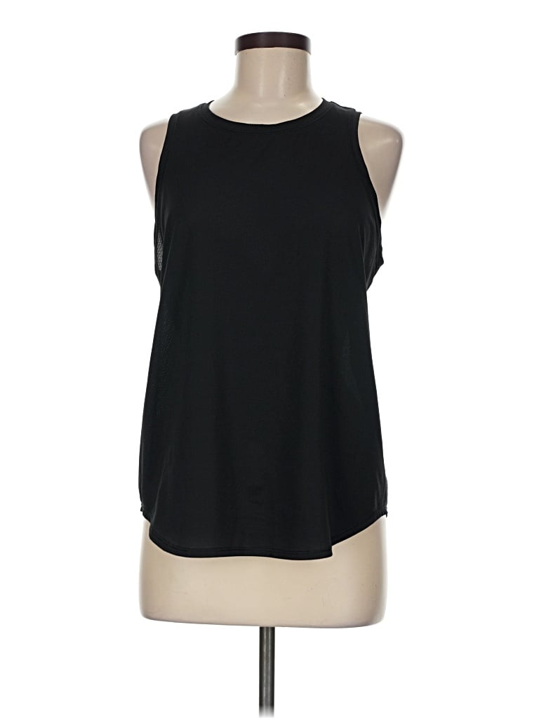Pre-owned Lululemon Athletica Sleeveless T-shirt In Black
