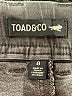 Toad & Co Chevron-herringbone Gray Jeans Size 8 - photo 4
