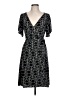 Max Studio Paisley Black Cocktail Dress Size L - photo 1