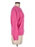 J.Crew 100% Cotton Solid Pink Pullover Sweater Size M - photo 4