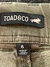 Toad & Co Chevron-herringbone Gray Jeans Size 8 - photo 4