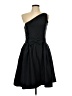 Lotusgrace 100% Polyester Solid Black Cocktail Dress Size 10 - photo 1