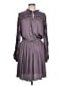 Current Air 100% Polyester Gray Casual Dress Size L - photo 1