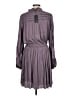 Current Air 100% Polyester Gray Casual Dress Size L - photo 2