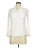 Alexander Jordan 100% Rayon Ivory Long Sleeve Button-Down Shirt Size M - photo 1