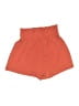 Iwollence 100% Polyester Solid Orange Shorts Size S - photo 2