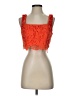 Milly 100% Polyester Orange Sleeveless Blouse Size S - photo 1