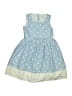 Tahari 100% Polyester Polka Dots Blue Dress Size 6 - photo 1