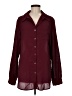 Droimp Burgundy Long Sleeve Blouse Size 8 - photo 1