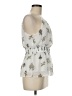 Alya 100% Polyester Ivory Sleeveless Blouse Size M - photo 4