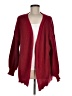 Unbranded 100% Polyester Red Cardigan Size M - photo 1