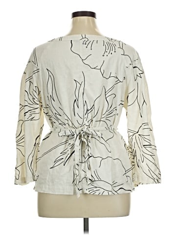 Banana Republic Factory Store Long Sleeve Blouse (view 2)