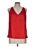 Boston Proper Red Sleeveless Blouse Size 10 - photo 1