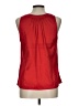 Boston Proper Red Sleeveless Blouse Size 10 - photo 2