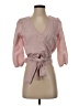 Sugar Lips Pink 3/4 Sleeve Blouse Size XS - photo 1