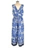 BCX Paisley Blue Jumpsuit Size XL - photo 2